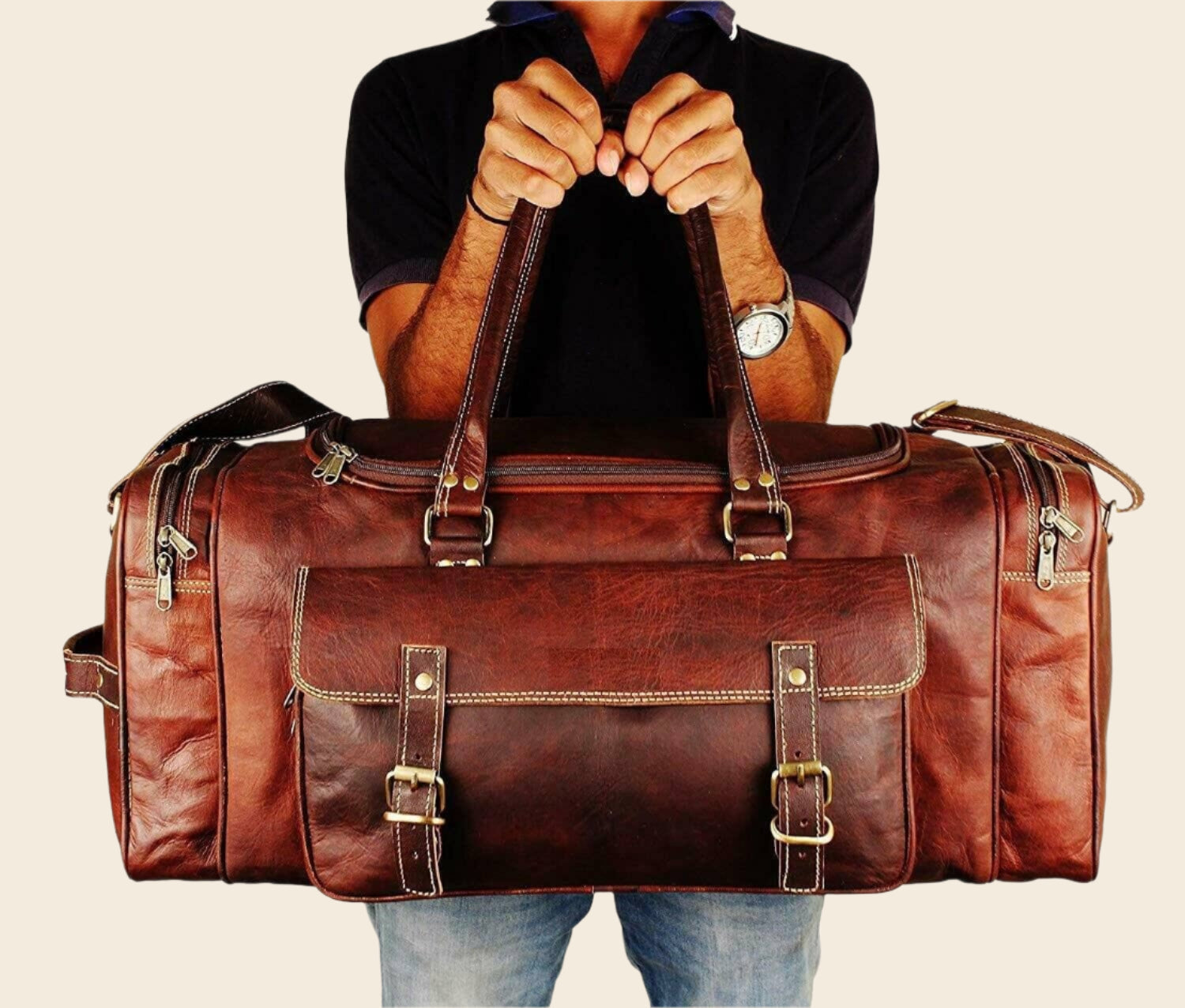 Traveler Weekender Duffle Bag + FREE Toiletry Bag (ZIPIFY)